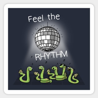 Feel the rhythm Sticker